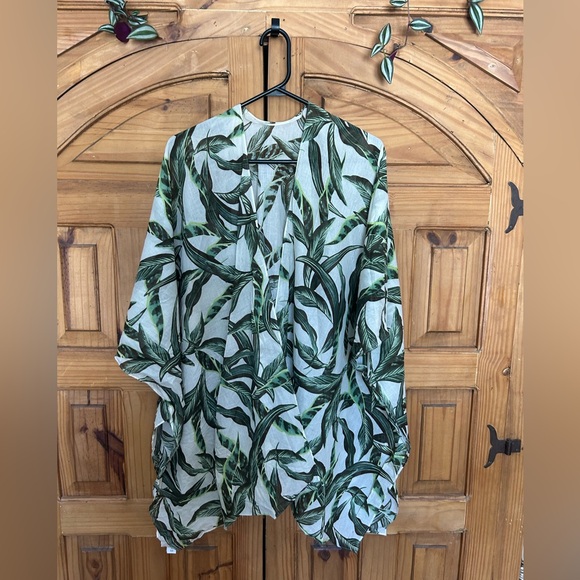 Old Navy Other - Leaf Print Kimono Cover-Up